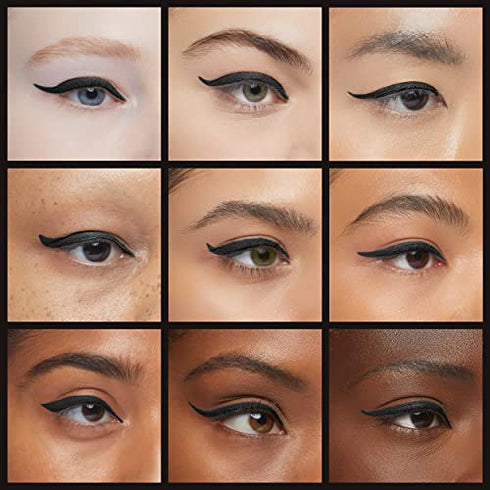 MoxieLash - Mini Liquid Magnetic Eyeliner - Black - Good for 25 Uses - Waterproof & Smudge-Proof - Secure Hold - Minimal Effort - Includes Liner Remover Swabs and Application Instruction Card