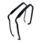 Zazzy Bandz - Curly Thick Hair Headband - Hair Blending (Two-Pack: Original Fit + Slim Relaxed Fit, Black)