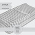 Ely's & Co. Patent Pending Waterproof Changing Pad Cover Set | Cradle Sheet Set, no Need for Changing Pad Liner