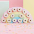 Ginger Ray Rainbow Kids Party Donut/Doughnut Wall Alternative Birthday Cake Stand Hold 14, One Size