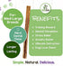 Nature Gnaws Bully Sticks for Large Dogs - Premium Natural Beef Dental Bones - Thick Long Lasting Dog Chew Treats for Aggressive Chewers - Rawhide Free
