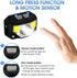 Headlamp Flashlight, LHKNL 1100 Lumen Ultra-Light Bright LED Rechargeable Headlight with White Red Light, 2-PACK Waterproof Motion Sensor Head Lamp, 8 Modes for Outdoor Camping Running Cycling Fishing