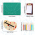 20 Pieces Doll School Supplies Set, Mini Doll Zipper Backpack Doll Books Doll Palette Miniature Paper Clipboard Pencil Rulers and Mat Dollhouse School Accessories Kit for Doll Miniatures Play Set