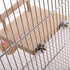 Bird Perches Cage Toys, Bird Wooden Play Gyms Stands with Acrylic Wood Swing, Rattan Ball, Ferris Wheel, Bird Perch Chewing Toys for Green Cheeks, Baby Lovebird, Chinchilla, Hamster