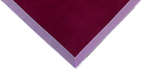 Sanders Classics 44" Square Burgundy Card (Bridge) Table Cover