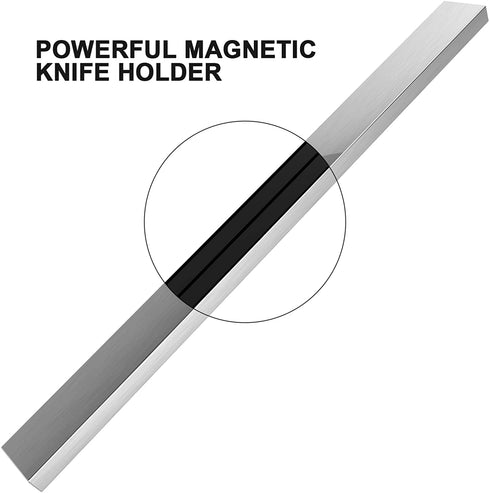 Knife Strip,Magnetic Knife Strip 24 Inch,Stainless Steel Powerful Magnetic Knife Holder for Wall for Kitchen Knife Magnetic Tool Holder,magnetic ‹knife rack