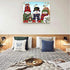 Kimily DIY Paint by Numbers for Adults Kids Christmas Paint by Numbers DIY Painting Snowman Christmas Acrylic Paint by Numbers Painting Kit Home Wall Living Room Bedroom Decoration Christmas Snowman
