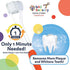 bA1 Health - 3-Sided Specialty Toothbrush (Complete Coverage) - Autism, ASD, Special Needs, Sensory, Perio Brush for All Kids/Adults - Best for Sensitive Gums and Teeth! Choose From 4 Colors