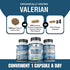 Valerian Root Capsules Organic 1800mg, Natural Sleep Aid, Sleeping Supplements, Alternative to Melatonin Gummies, 90 Veggie Caps, 3 Month Supply