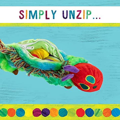 World of Eric Carle, The Very Hungry Caterpillar Butterfly Reversible Stuffed Animal Plush Toy, 16"
