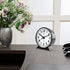 Equity by La Crosse 14075 Black Analog Wind-Up Alarm Clock