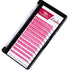 Color Eyelash Extensions Pink Lashes 0.07 Thickness D curl 8-14mm Classic Lash Extensions Individual Lashes Used by FADVAN (Pink, 0.07-8-14mm)