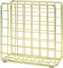 MyGift Modern Gold Metal Standing Napkin Holder with Wire Grid Design, Upright Dining Table Cocktail Napkin Holder