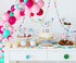 128 Pieces Surprise Party Balloons Garland Arch Kit Decorations Supplies - 12" 5" Rose Red Pink Blue White Polka Dots Latex Balloon Confetti Balloons for Kids Baby Shower Girls Boys LOL Birthday Party