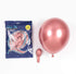 GIHOO Hot Pink Balloon Garland Arch Kit, 140Pcs Pink Rose Gold Chrome Balloons for Birthday Wedding Party Balloons Decorations, Baby Shower Decorations for Girl