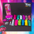 Trolls World Tour Scrunchie Maker by Horizon Group USA. Create 12 Personalized Hair Scrunchies. Mix & Match Fun Fabrics. Glue in Fun Sequins & Glitter.