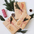 Cualfec Kraft Paper Tag Stickers Blank Labels for Christmas Package, Mason Jars, Bottles, Candle Containers 2" x 3" Large Labels - 100 x 2 Rolls