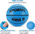 Stylife Mini Basketballs for Kids - Trampoline Basketballs 1 PCS Hoop Basketball - Toddler Balls Toys, 5 Inch Blue