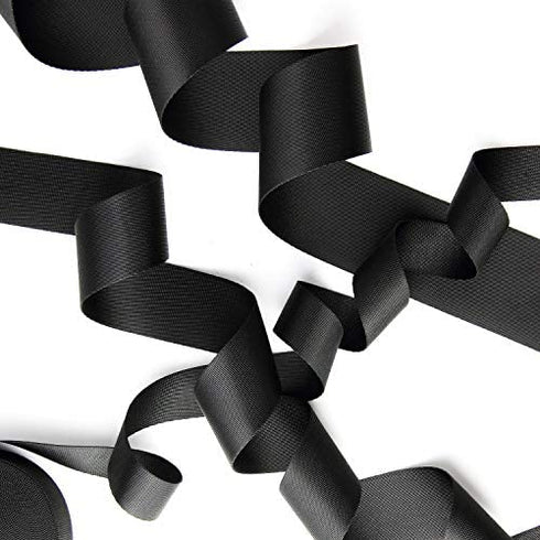 JIAKAI Nylon Heavy Duty Webbing Strap?Polypropylene Heavy Straps for Bags, Hammocks, Outdoor Climbing and DIY Making Luggage Strap, Pet Collar, Backpack Repairing