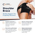 Copper Compression Shoulder Brace - Copper Infused Immobilizer & Support for Torn Rotator Cuff, AC Joint Pain Relief, Dislocation, Arm Stability, Injuries, & Tears - Adjustable Fit for Men & Women