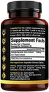 Earth Elixir Fadogia Agrestis Supplements 1200mg (60 Capsules) -Max Purity – 100% Pure Fadogia Agrestis Extract – Zero Fillers - Gluten Free - Non-GMO Vegan Capsules