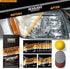 CERAKOTE Ceramic Headlight Restoration Kit – Guaranteed To Last As Long As You Own Your Vehicle – Brings Headlights back to Like New Condition - 3 Easy Steps - No Power Tools Required