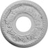Ekena Millwork CM11HE Helene Ceiling Medallion, 11 7/8"OD x 3 5/8"ID x 7/8"P, Factory Primed