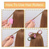 Hair Rollers,12 Pack Self Grip Hair Curlers,Rollers for Hair,Salon Hairdressing Curlers for Women,DIY hairstyle ((Medium))