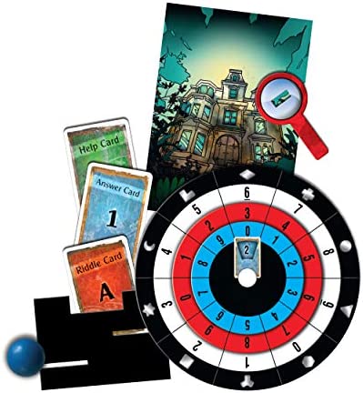 Exit: The House of Riddles | Exit: The Game - A Kosmos Game from Thames & Kosmos | Family-Friendly, Card-Based At-Home Escape Room Experience for 1 To 4 Players, Ages 10+, Multi-colored