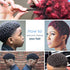 HALLO Big Holes & Big Size Barber Hair Brush Sponge Dreads Locking Twist Afro Curl Coil Wave Hair Care Tool(1 Pack)