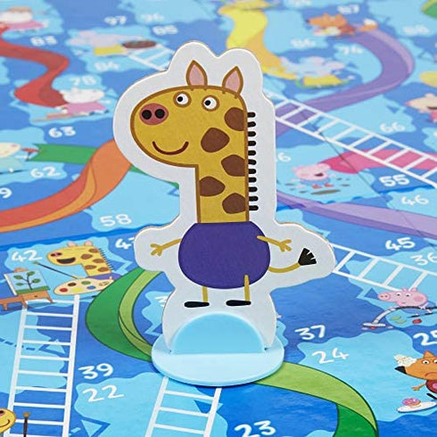 Chutes and Ladders: Peppa Pig Edition Board Game for Kids Ages 3 and Up, Preschool Games for 2-4 Players, Kids Board Games, Kids Games