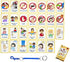 My Behaviour Cards 27 Flash Cards for Visual aid Special Ed, Speech Delay Non Verbal Children and Adults with Autism or Special Needs