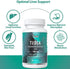 Genogna TUDCA 1100mg-Liver Support Supplement for Detox Cleanse, Water-Soluble Bile Salts with Strong Bitter Taste, 60 Vegan Capsules,Non-GMO,Gluten-Free