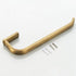 Flybath Towel Ring Holder Brass Antique Open Hanger Wall Mounted, Brushed Bronze