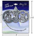 Cathedral Art St. Christopher Visor Clip, One Size, Silver