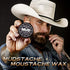 Bossman MUDstache Unscented Mustache Wax – No Pull - Spreads Easy for a Strong Non-Tacky 24 hr Hold - Tame, Train and Stye - Moustache Wax for Men (1oz)