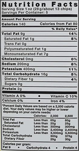 Kettle Foods Chip Potato Sea Salt & Vinegar Organic, 5 oz