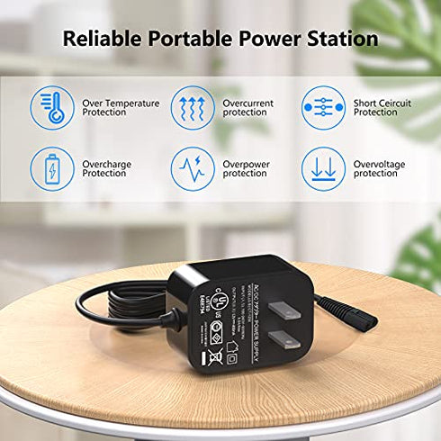 For Braun Charger,12V Braun Power Cord Compatible with Braun Shaver Series 3/7/5/1/9, Braun Razor Charger Cord for 3040s 310s 340S; 5190cc 5040s; 740S 7865cc; 9290cc 9095cc and more