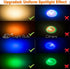 ILC LED Light Bulbs 40 Watt Equivalent Color Changing E26 Screw 45°, 12 Colors Dimmable Warm White 2700K RGB LED Spot Light Bulb with 5W Remote Control,(Pack of 4)