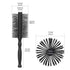 Large Round Hair Brush for Women Blow Drying, Soft Nylon Bristles, 2.5-inch Diameter, Big Round Brush for Blowout, Styling, Curling, Smoothing Medium to Long Wavy, Curly, Thick Hair