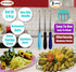 Zucchini Squash Vegetable Corer 3 pcs Corers Stainless Steel Core Remover Tool Kitchen Stuffed Vegetables Veggies Seed Remover Remove Seeds Eggplant Cucumber 10" Long Coring Tools Gadgets Drill