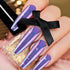 240 Pieces Extra Long Press on Nails Ballerina Coffin False Nails Solid Color Full Cover Fake Nails Artificial Acrylic Nails for DIY Nail Salon Women Girls (Aurora Pattern)