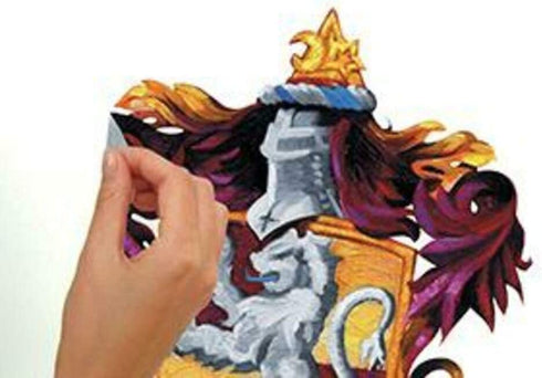RoomMates RMK1551GM Harry Potter Crest Peel and Stick Giant Wall Decal