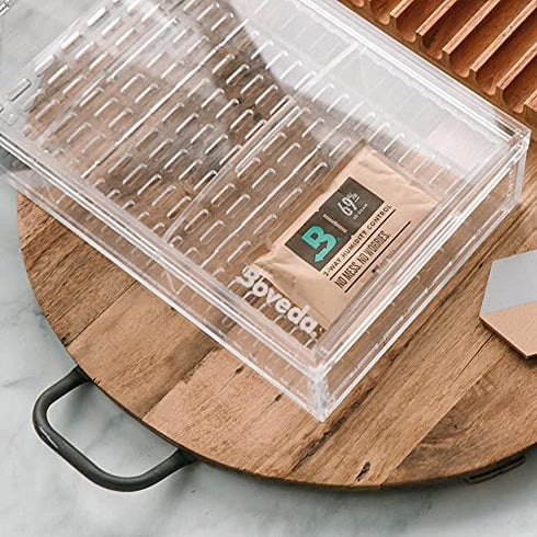 Boveda 69% RH 2-Way Humidity Control – Restores & Maintains Humidity – All In One Solution For Humidification- Patented Technology – Convenient & Versatile - 4 Count Resealable Bag