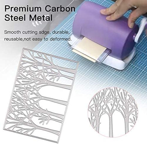 OOTSR Tree Metal Cutting Die Cuts, Cutting Dies for Card Making, Paper Cut Dies for DIY Scrapbooking Paper Stencil Embossing Card Template