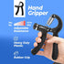 Grip Strength Trainer Kit (5 Piece Set), Adjustable Hand Grip Exerciser Strengthener, Hand Strengthener, Forearm Strengthener, Hand Squeezer Grip Strength, Strength Training Hand Strengtheners