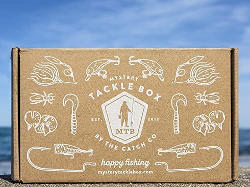 Catch Co Mystery Tackle Box Freshwater Largemouth and Smallmouth Bass Lures Fishing Kit