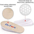 Dr.Foot Height Increase Insoles, Heel Cushion Inserts, Heel Lift Inserts for Leg Length Discrepancies (Large (1" Height))