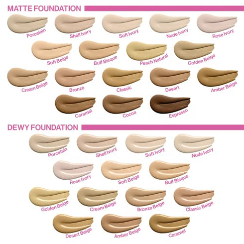 Wet n Wild Photo Focus Dewy Liquid Foundation Makeup, Classic Beige