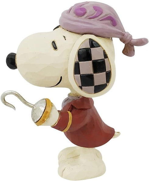 Enesco Peanuts by Jim Shore Mini Snoopy Pirate Figurine